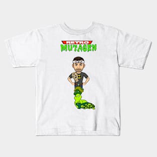 Retromutagen Podcast Mighty Matt Kids T-Shirt